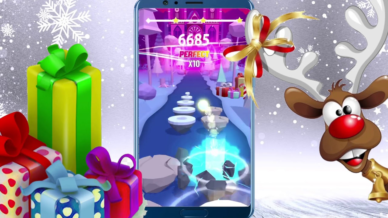 JINGLE BELL ROCK | Hop Ball 3D | Endless Mode | Panthera Plays | Merry Christmas