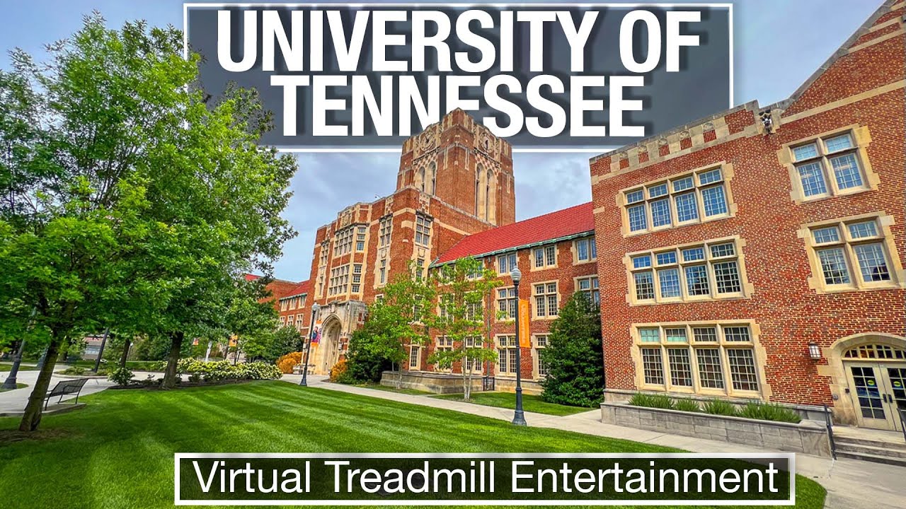 Knoxville, TN Walking Tour - University of Tennessee - 4K Virtual Tours of Cities