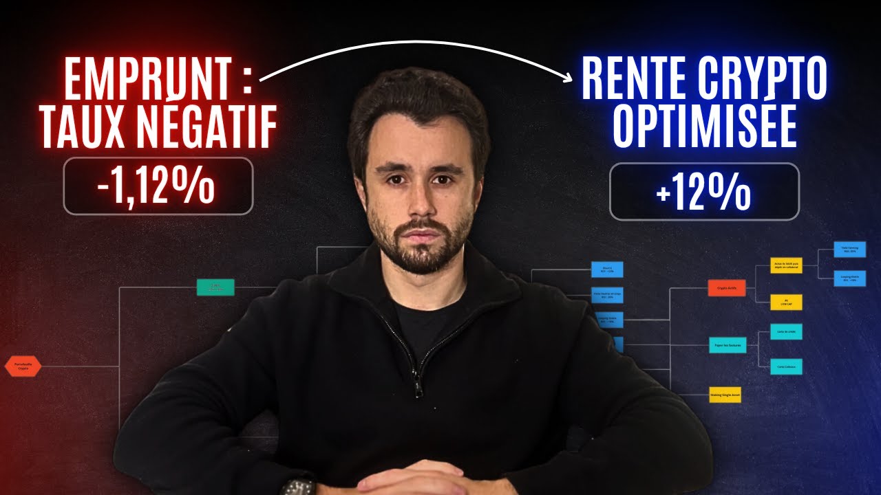 Comment optimiser sa RENTE crypto avec des taux d'intérêt NÉGATIFS