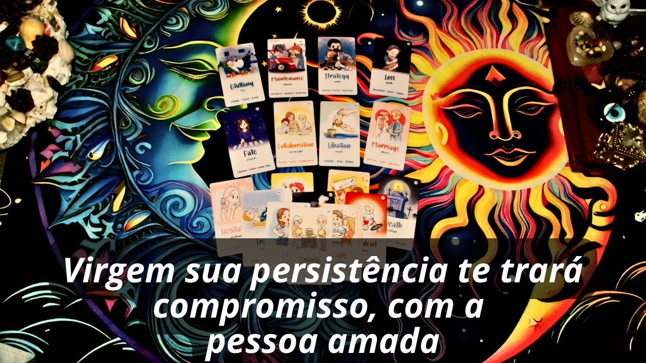 Virgem sua persistência te trará compromisso, com a pessoa amada