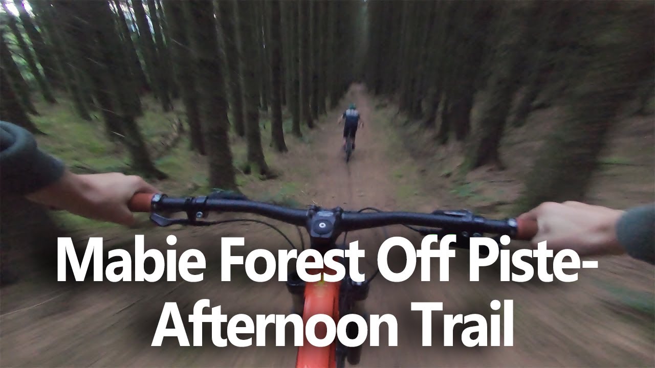 Mabie Forest MTB - Afternoon Trail (4K 25fps Run)