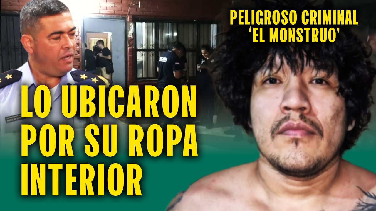 Así cayó peligroso cabecilla 'Monstruo': No salía de casa en Paraguay y usaba a mujer para trámites