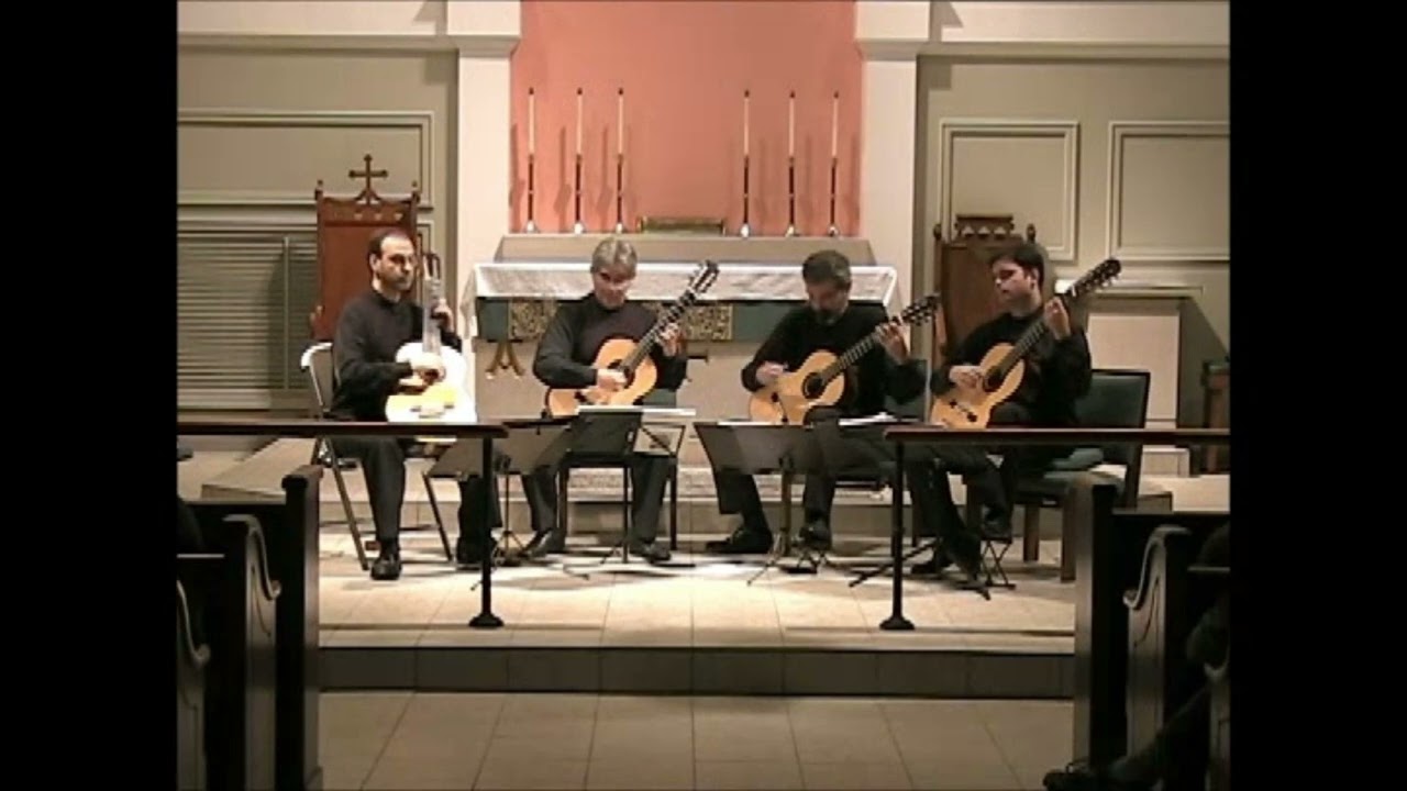 Camargo Guarnieri - Five pieces - Brazilian Guitar Quartet