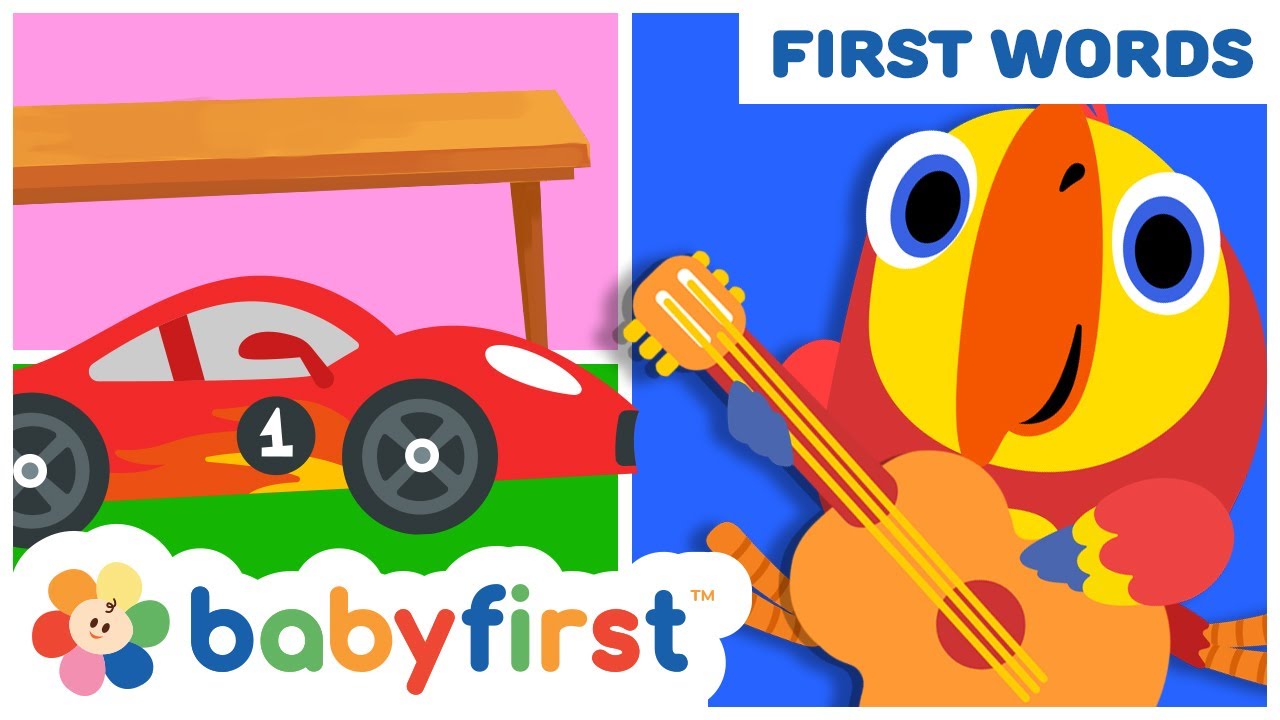 Learn Your ABC's with VocabuLarry! | First words for kids with Larry the parrot | BabyFirst