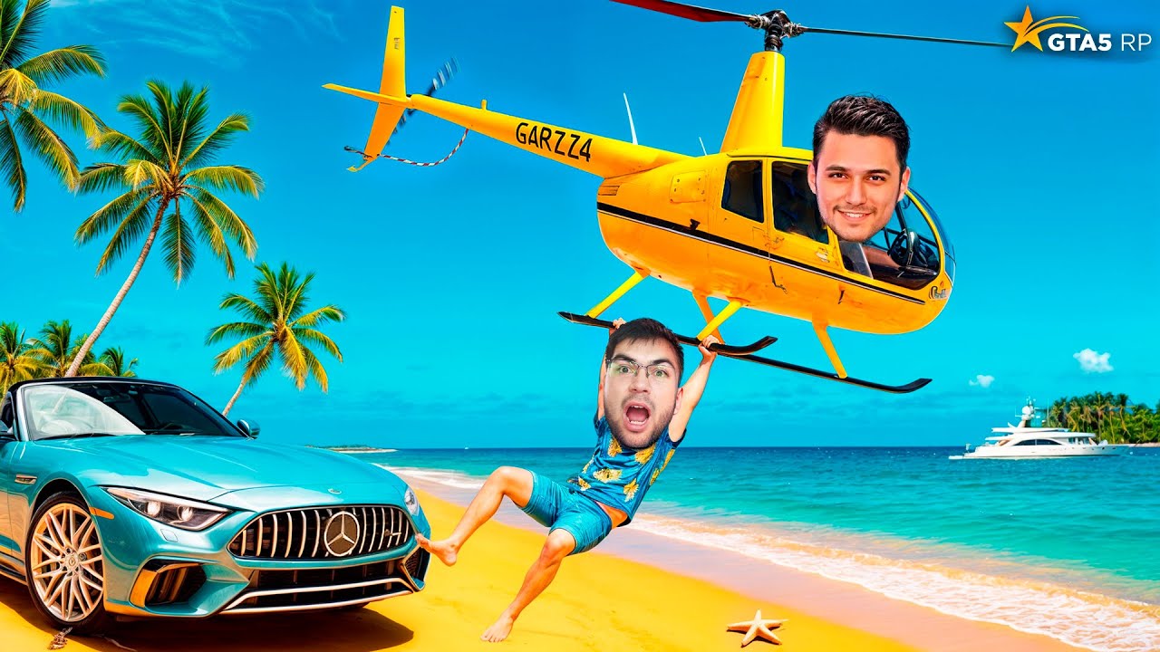 BIRINCHI MARTA VERTALYOT HAYDASHNI O'RGANDIM! ENDI MEN MILLIONERLAR QATORIDA MAN - GTA 5 RP