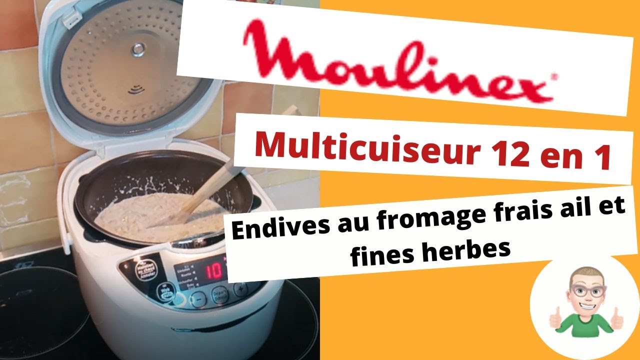 Endives au fromage frais ail et fines herbes