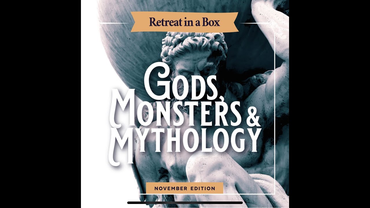 FLOSSTUBE EXTRA: GODS, MONSTERS & MYTHOLOGY UNBOXING + life update