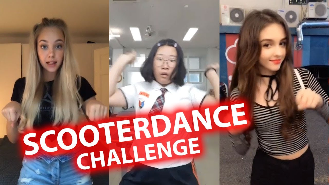 Scooterdance | Scooter Dance Challenge | Best Dance Musically & TikTok compilation