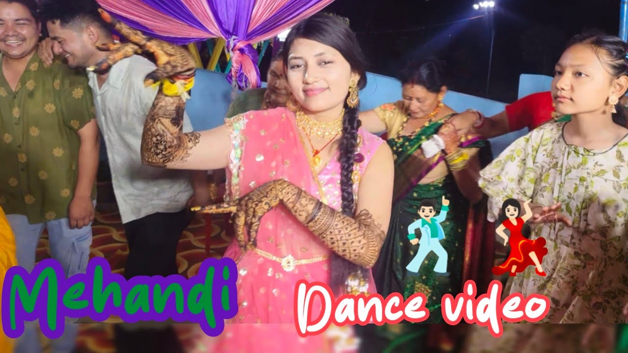 Mehandi  ki Raunak 💃🏻💃🏻🕺🏻🕺🏻 sabne khoob dance Kiya,🤩 #dancevideo #haldidance #mehndidance