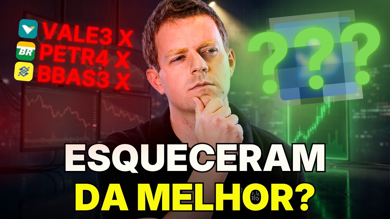 N&atilde;o &eacute; VALE3, nem PETR4, nem BBAS3 &mdash; Essa a&ccedil;&atilde;o est&aacute; QUASE DE GRA&Ccedil;A e ningu&eacute;m percebeu