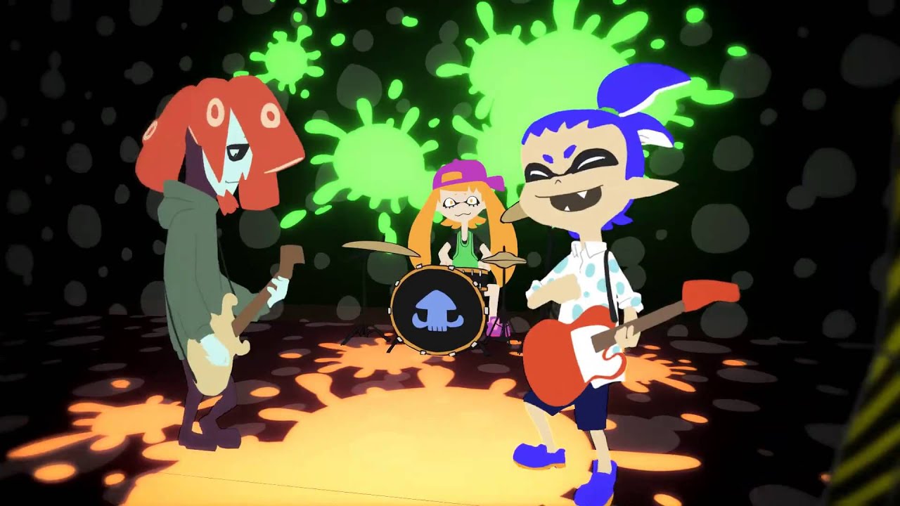 【splatoon 】 シオカラ節  Band Edition  【アニメMV】