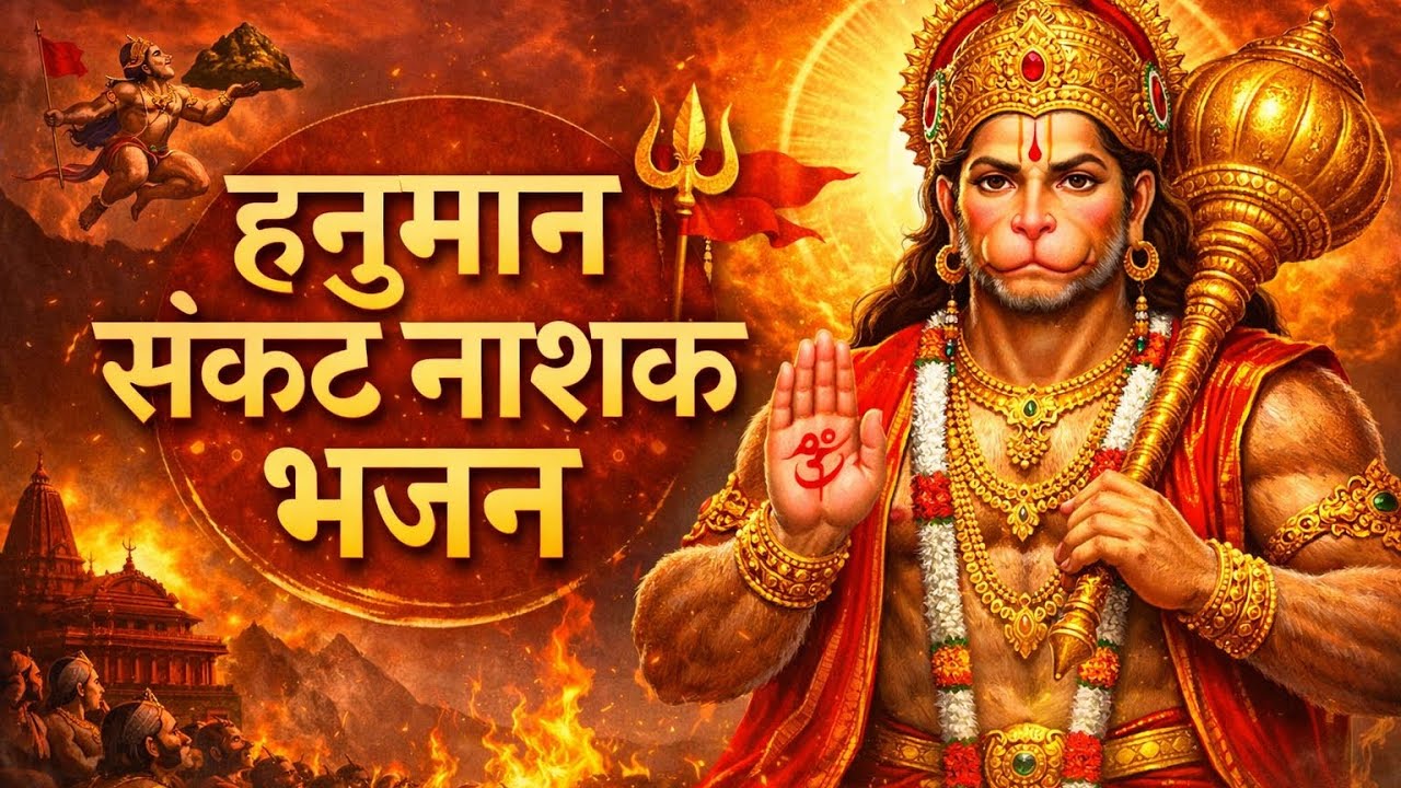हनुमान संकट नाशक भजन | सभी दुख दूर करने वाला हनुमान भजन #hindudeity #edit