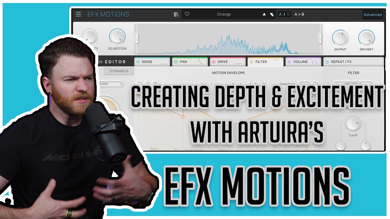 Exploring the multi-effect processor from Arturia, EFX Motions