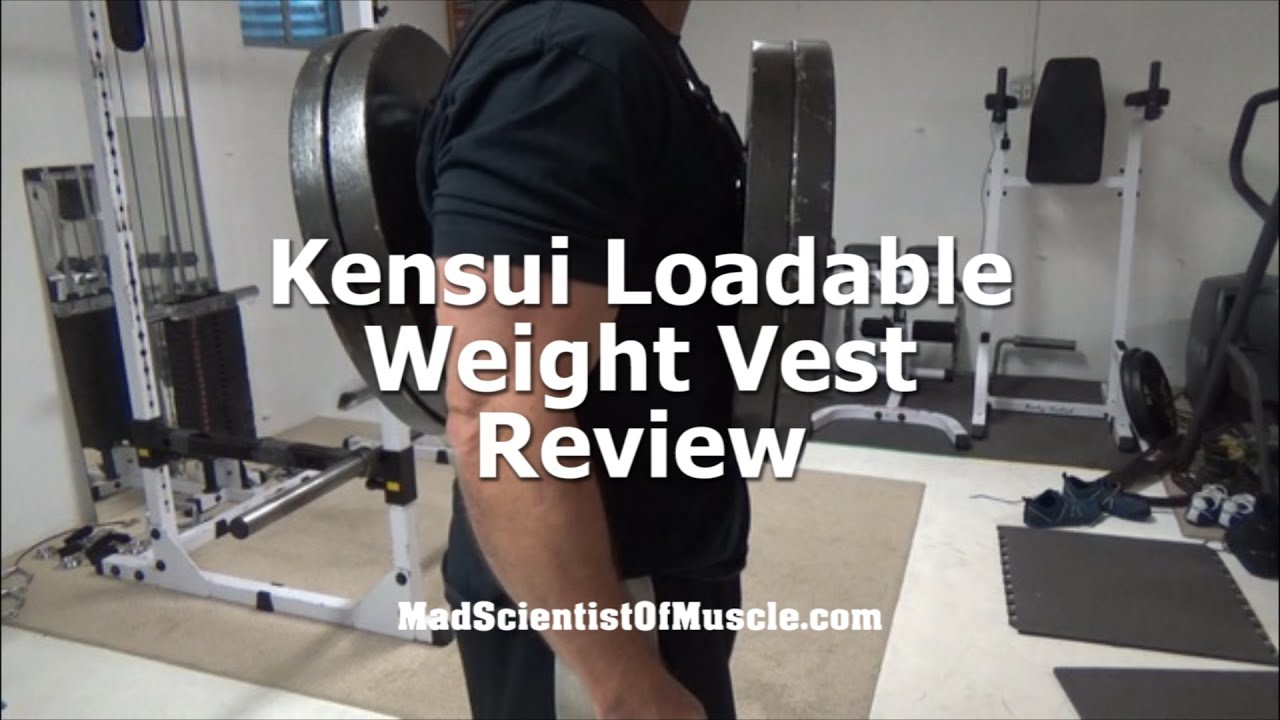 Kensui Weight Vest Review - Plate Loadable Weight Vest