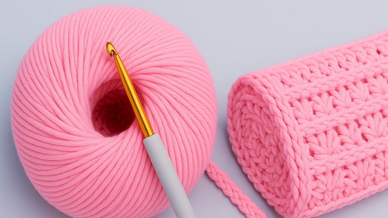 I've Never Seen This Crochet Pattern Before! Easy and Thick Textured Crochet