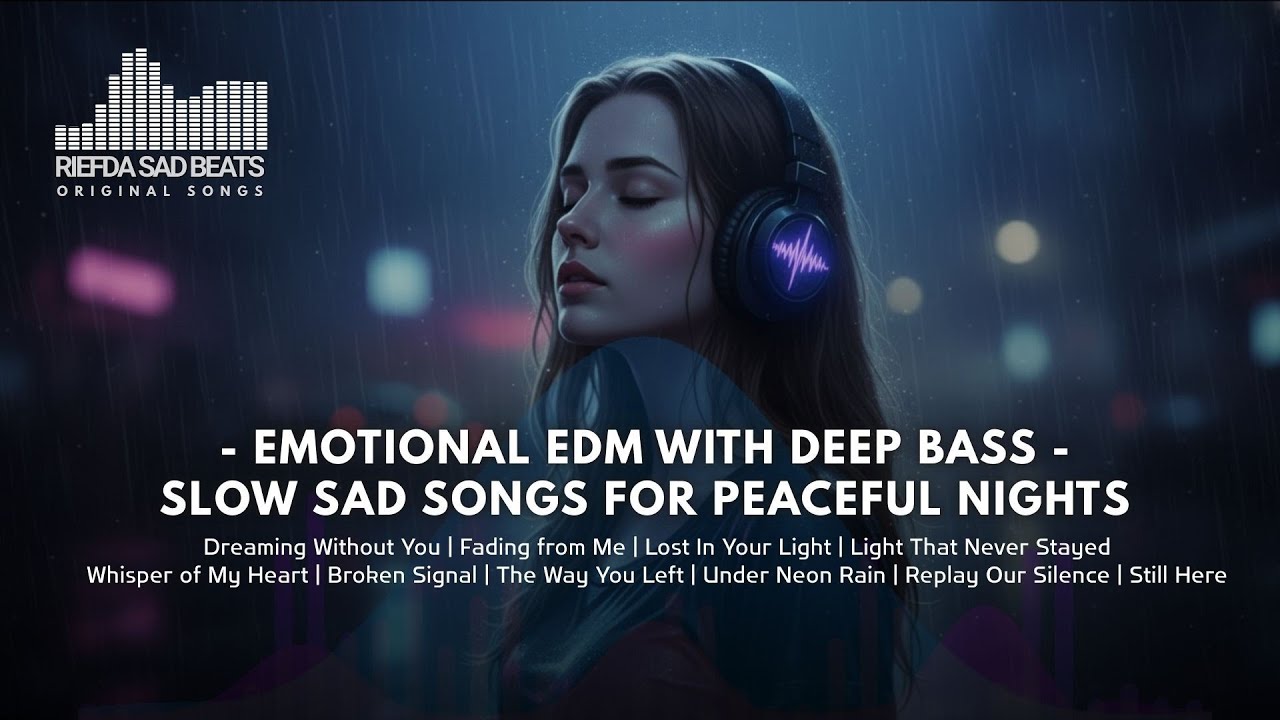 Slow Beat EDM Sad Songs | Deep Bass Music for Relaxing
