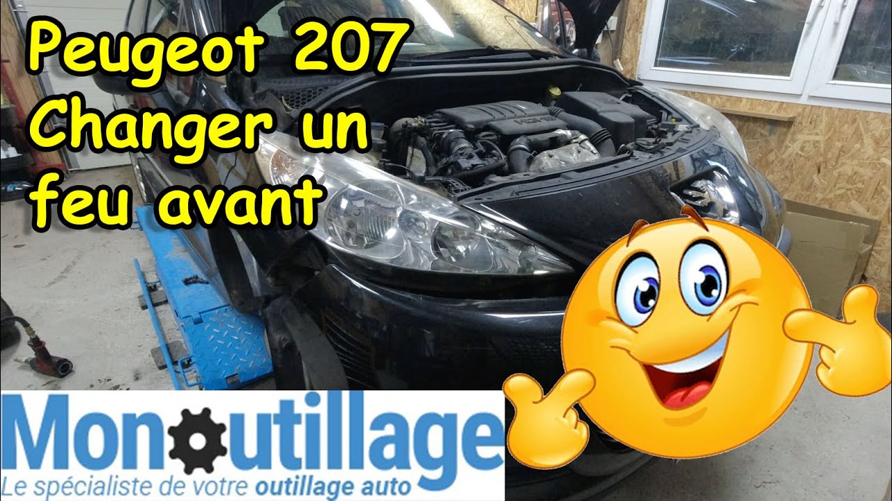 [COMMENT REMPLACER UN OPTIQUE DE PHARE PEUGEOT 207]