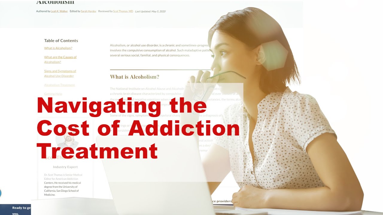 Navigating The Cost of Addiction Treatment