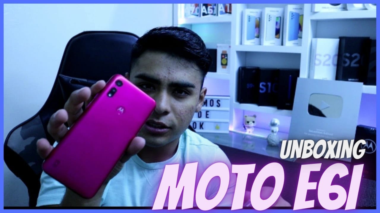Moto E6i El teléfono pequeño del año | Unboxing
