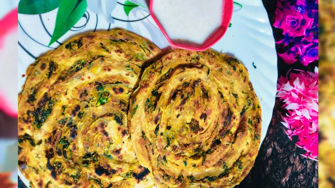 Rajasthani Methi Besan Pyaz ka Paratha | हरी मेथी बेसन प्याज का पराठा...#tanu #tanukazayka ..