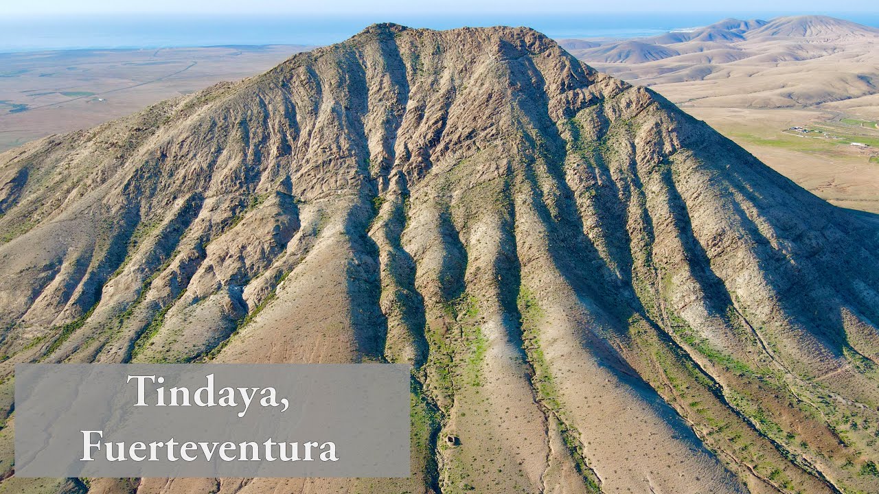 Tindaya, Fuerteventura - Drone View (4K) 