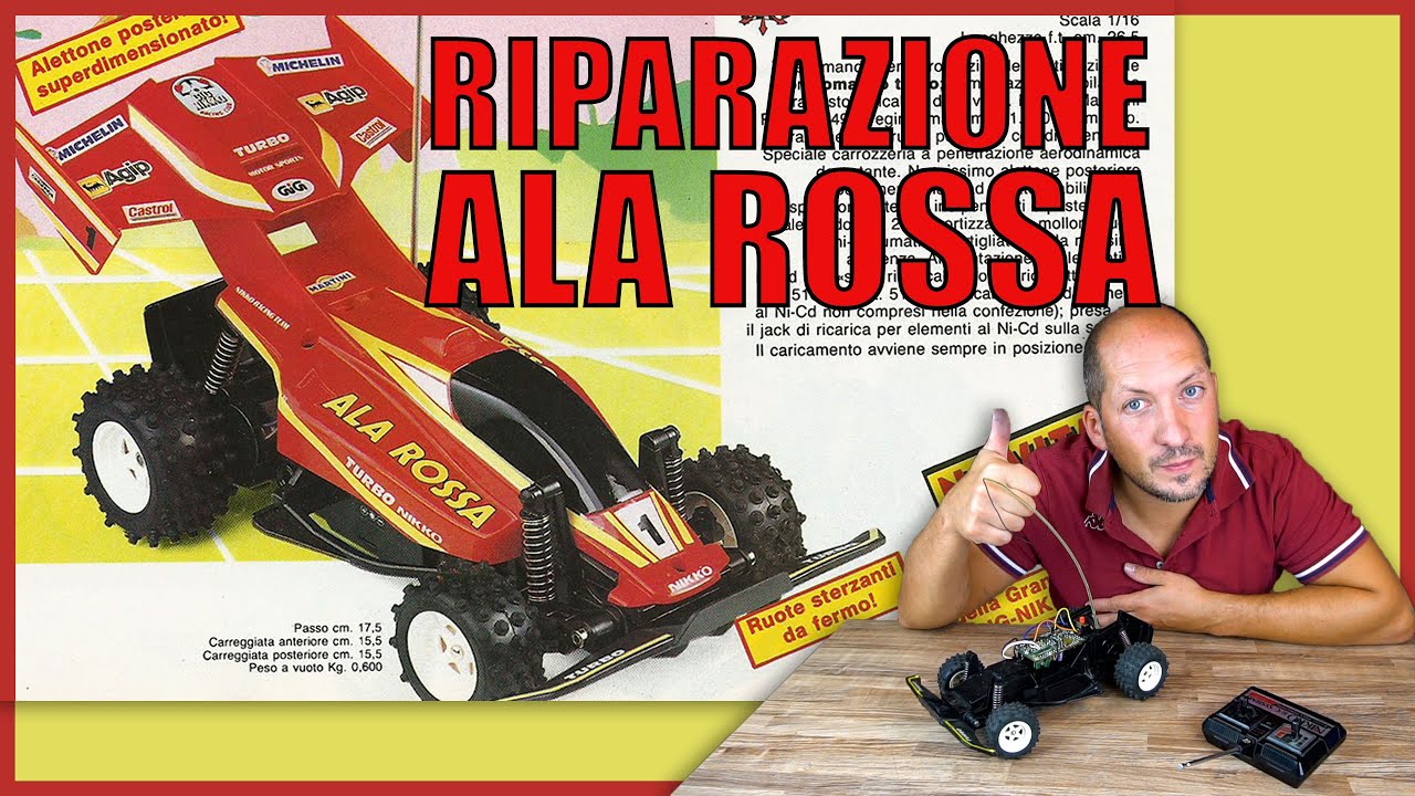 Ripariamo le GIG NIKKO degli iscritti. ALA ROSSA senza carena - Analisi del problema - PT 1/2
