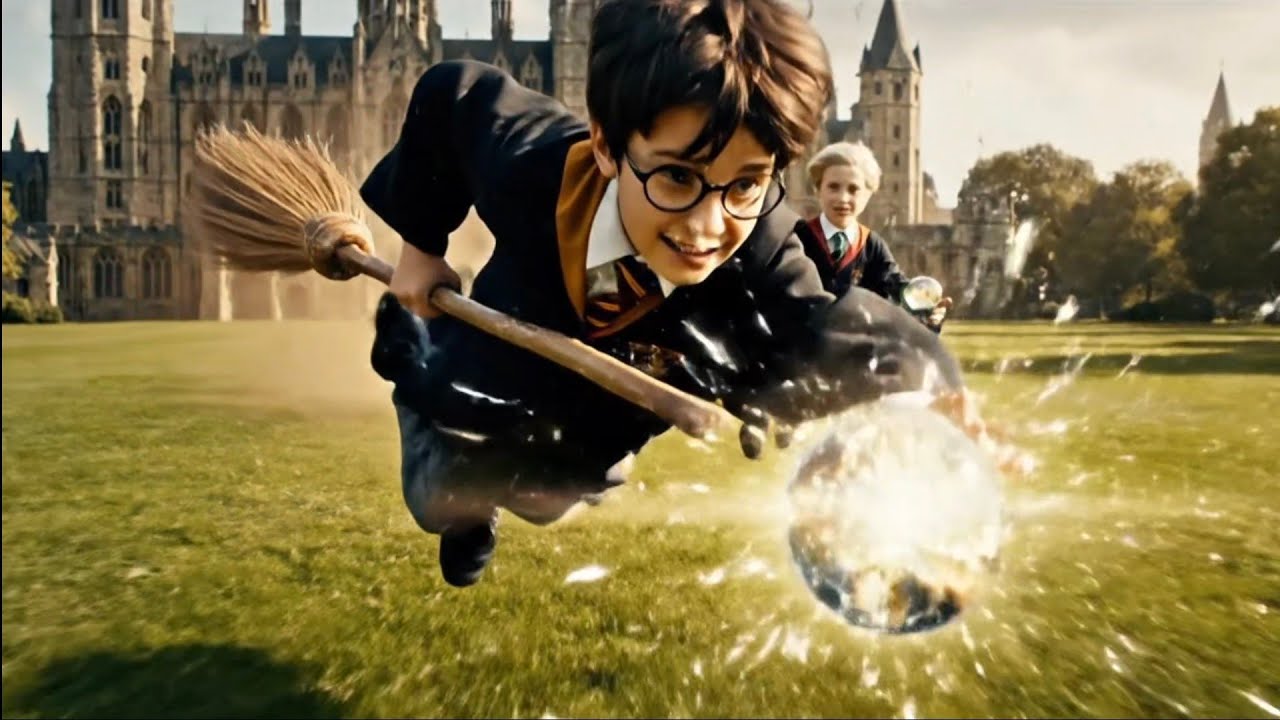 Harry Potters erste Flugstunde | KI Version 