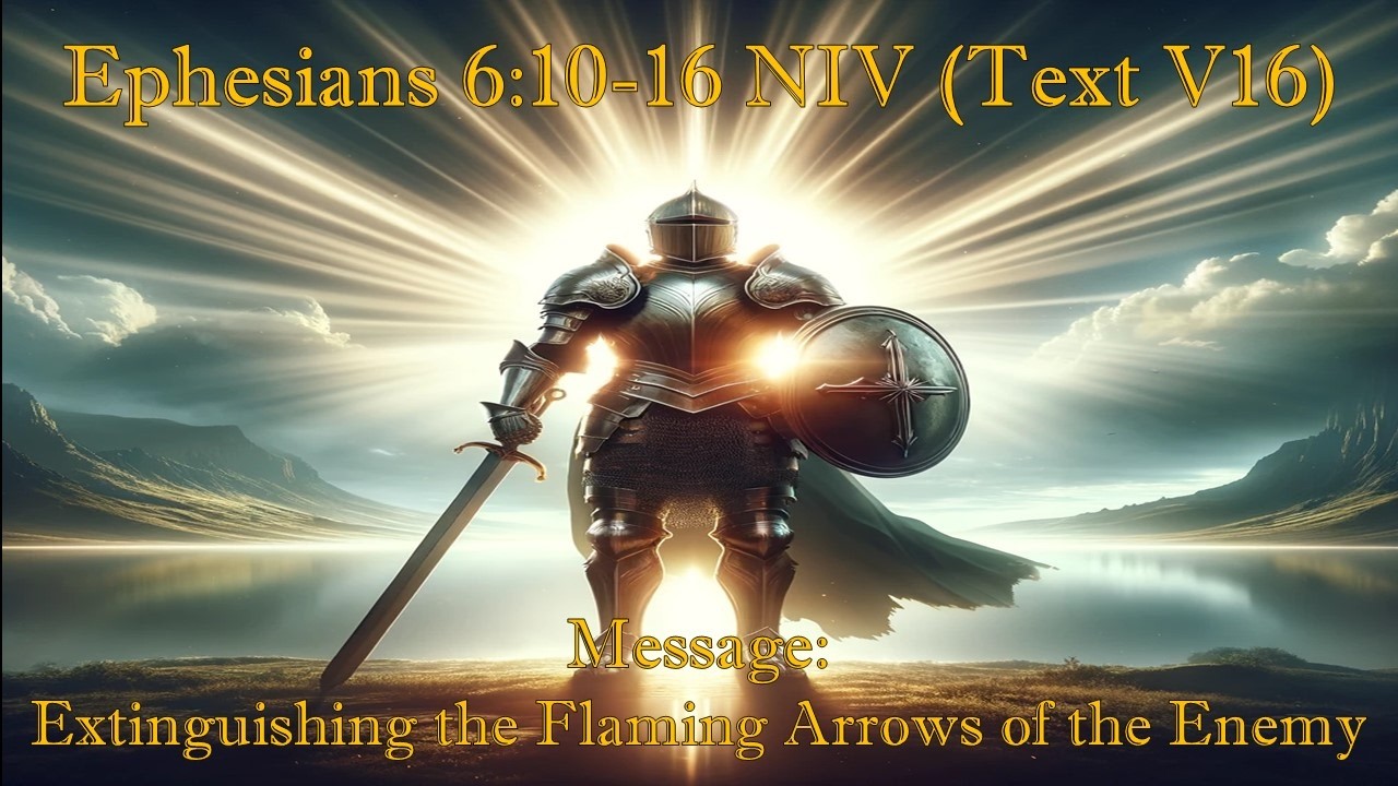 Ephesians 6:10-16 NIV (V16 Text)