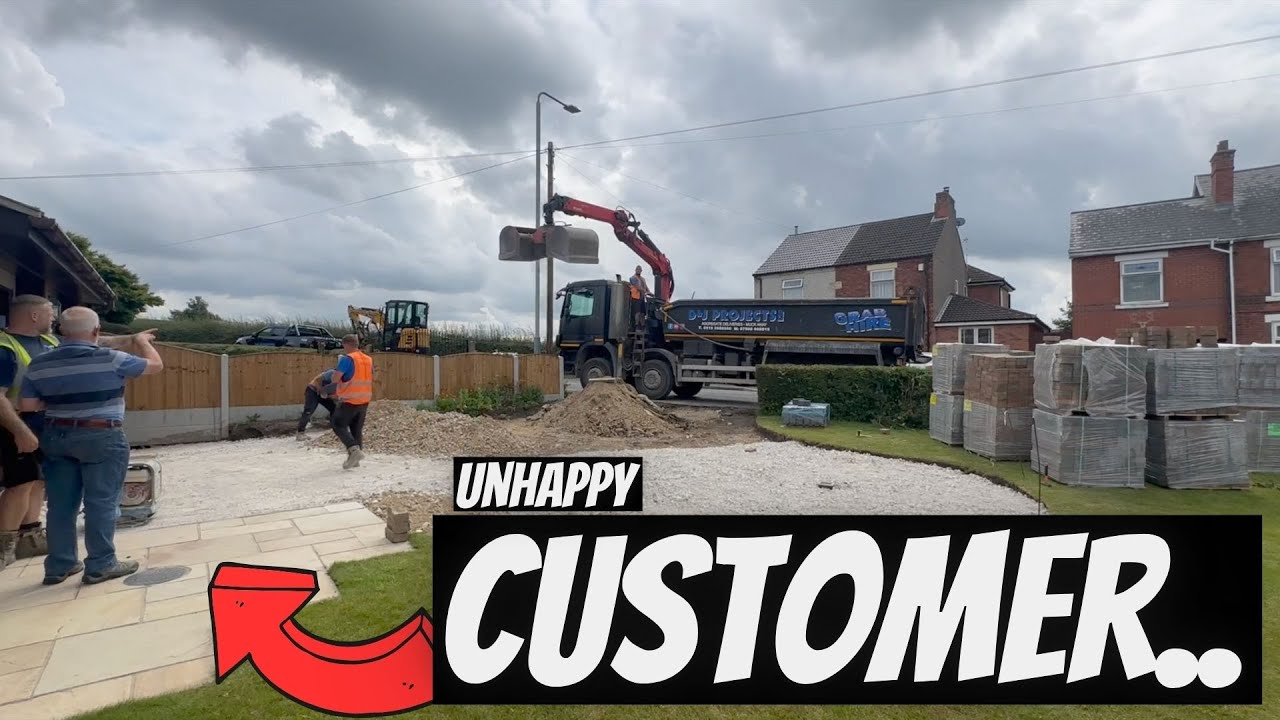 We've had to ABANDON this driveway install...