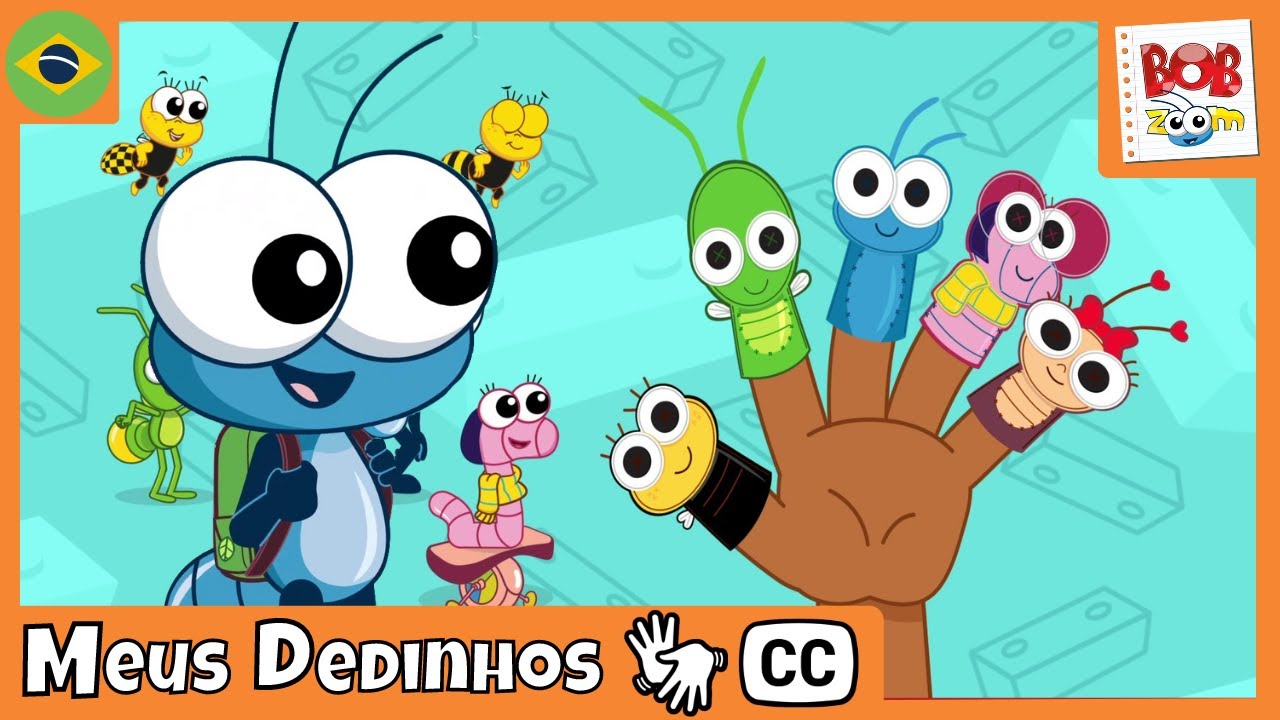 [LIBRAS] Meus Dedinhos | Bob Zoom | V&iacute;deo Infantil Musical Oficial