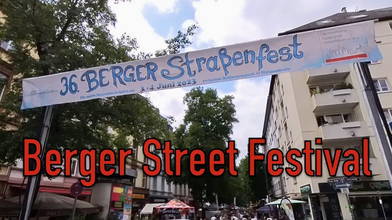 Berger Straßenfest 2023 - 360° Video
