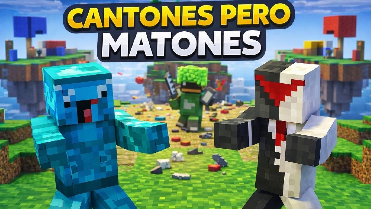 CANTONES PERO MATONES 😭🎤⚔️ | Bedwars con MUERTES TONTAS 🥬💀