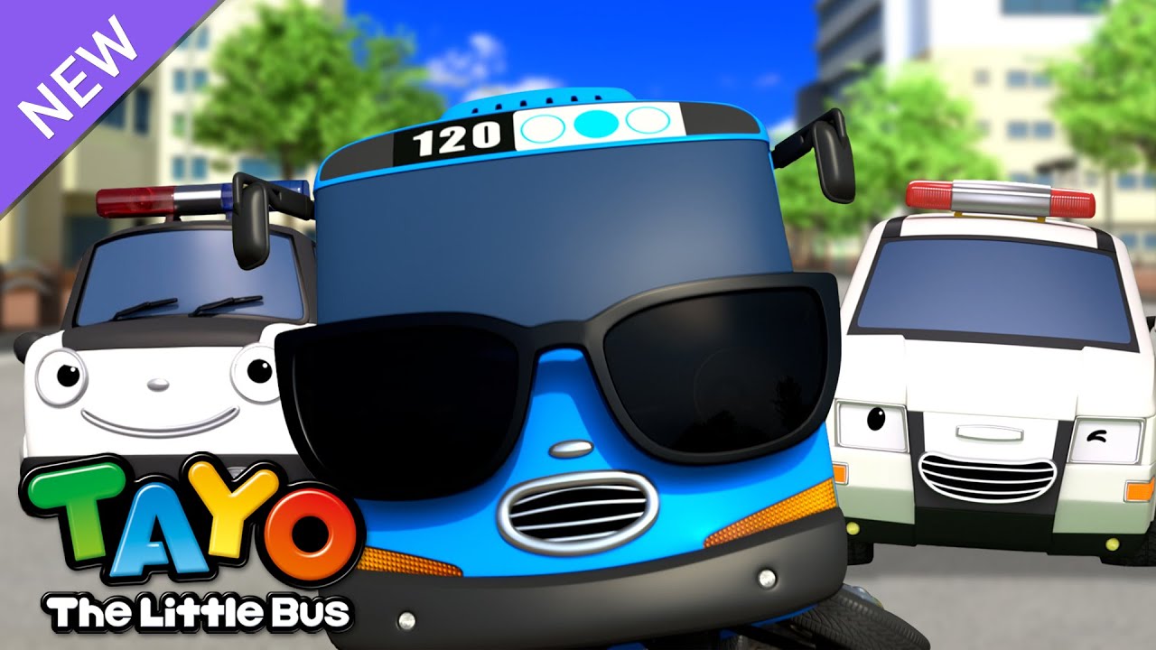 Oye, Tayo | Carros de Polic&iacute;a Blancos | RESCUE TAYO | Valiente equipo de rescate | Tayo Espa&ntilde;ol