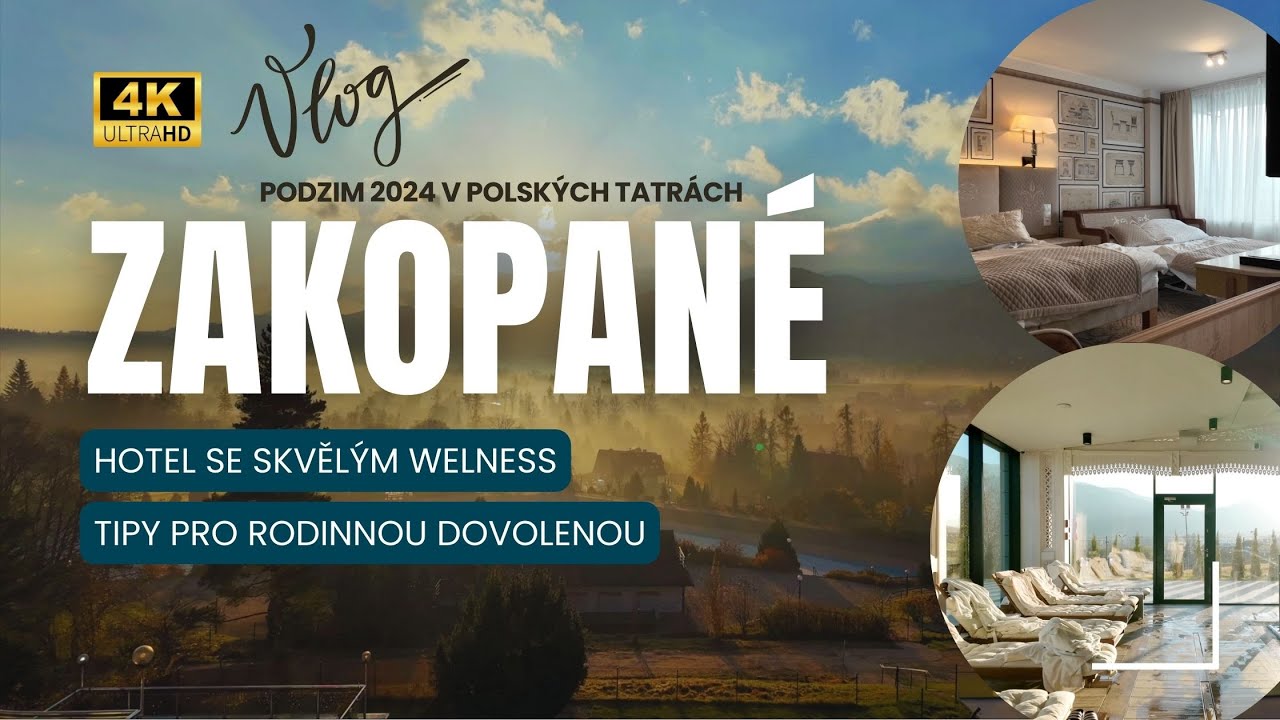 Podzimní Zakopané - hotel Bachleda se skvělým wellness, Gubałówka a termální Aquapark | Vlog