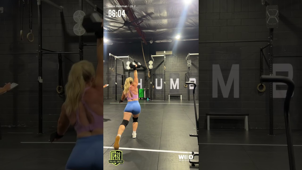 CrossFit Open 26.2 Suzie