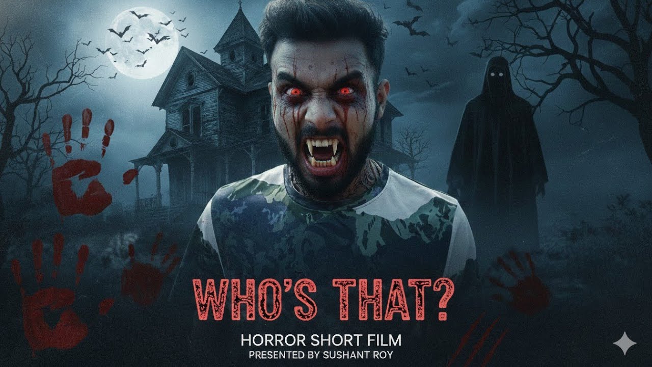 Who's that'? A short horror film || Presented by sushant roy 