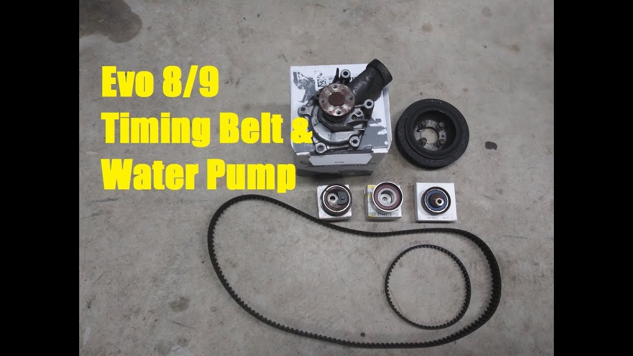Evo 8/9 Timing Belt Replacement