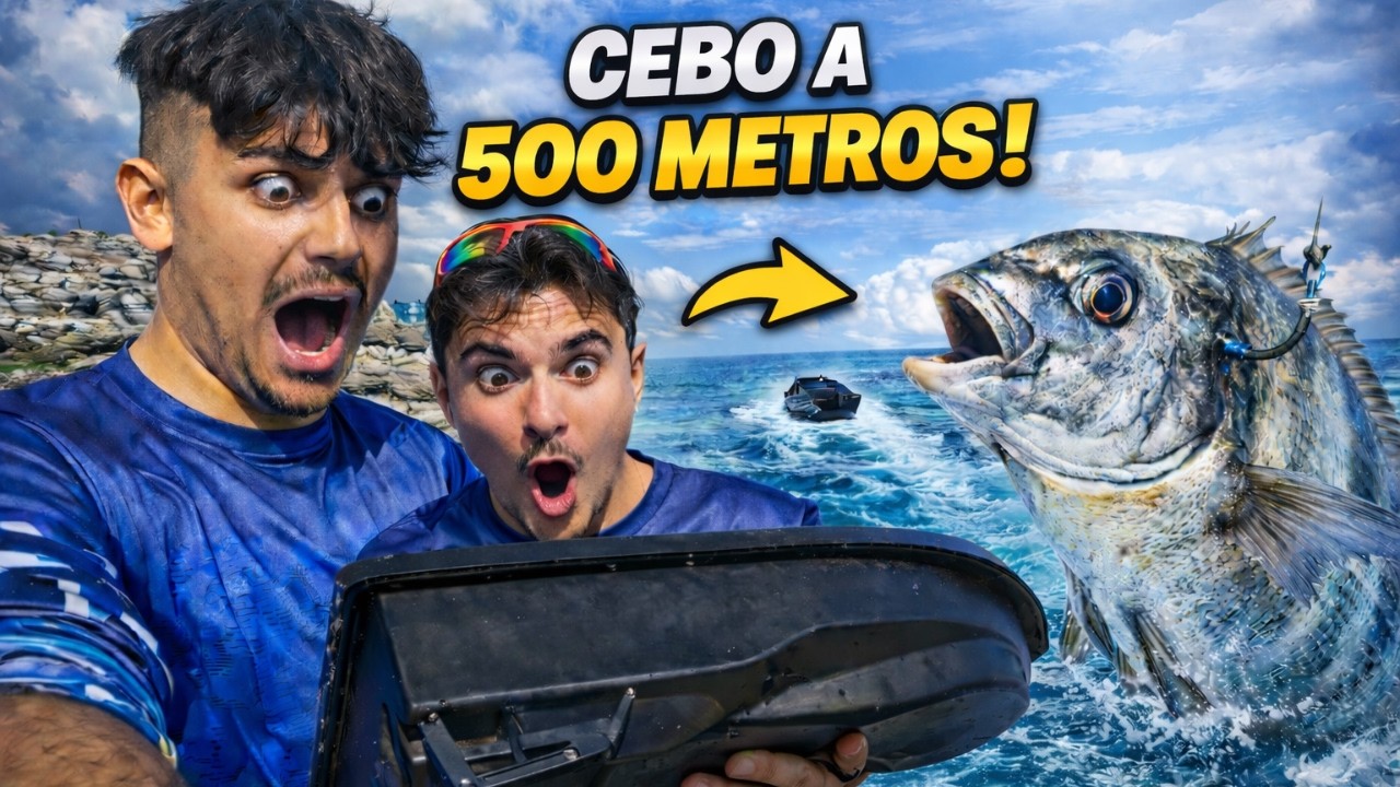 ESTE BARCO LLEVA EL CEBO A 500M… ¡Y PASA ESTO! 😱🐟 SURFCASTING EXTREMO