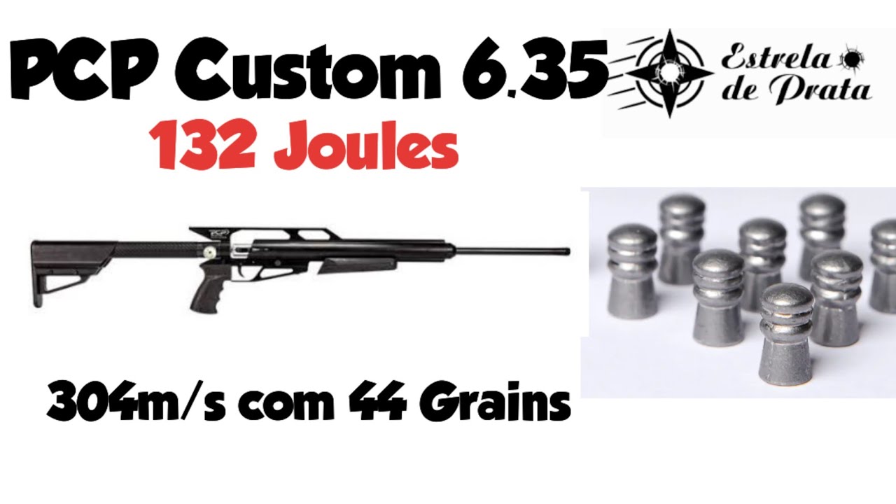 PCP Custom 6.35 com 132 Joules