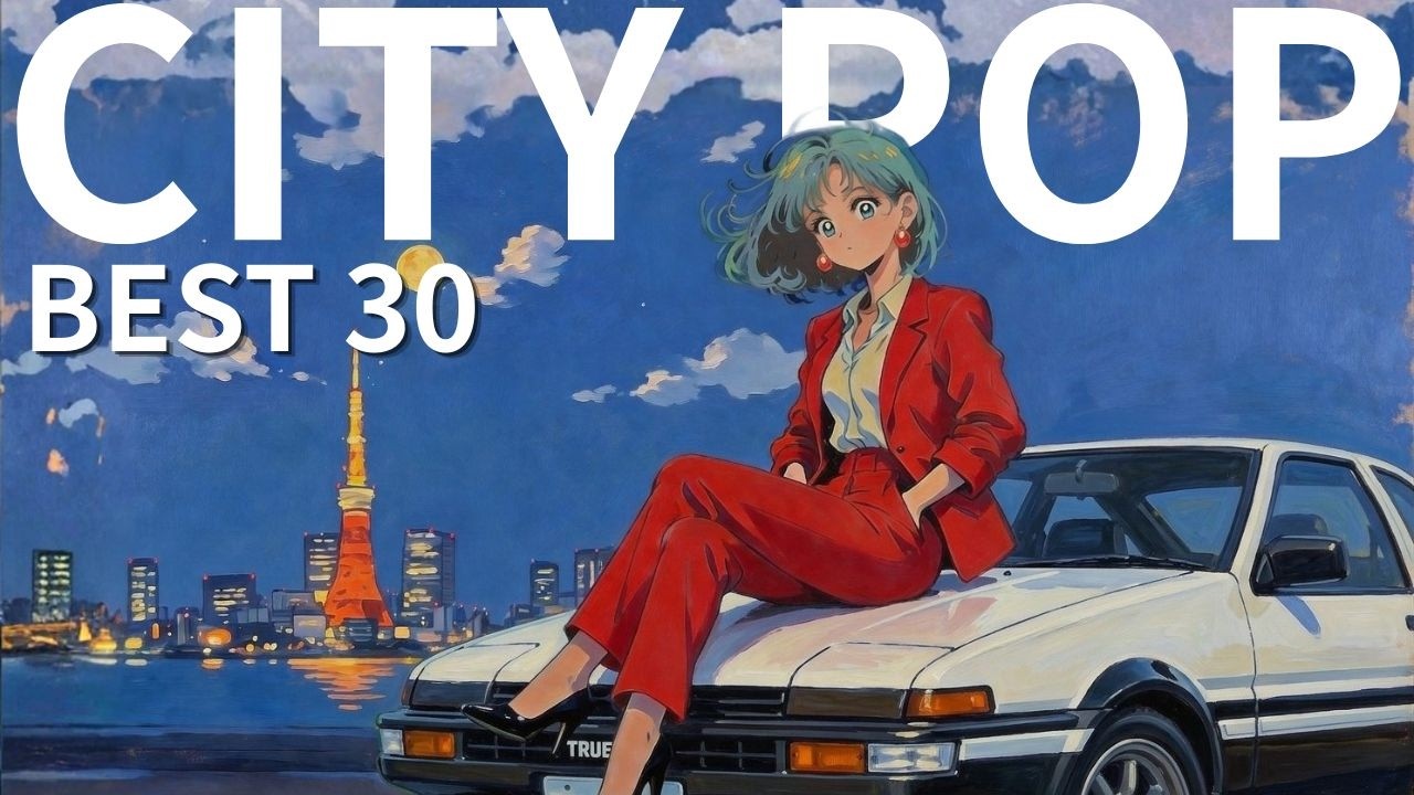 80s Japanese City Pop BEST 30!! Night Drive Playlist / 夜のドライブに、思い出と共に最高のときめきを