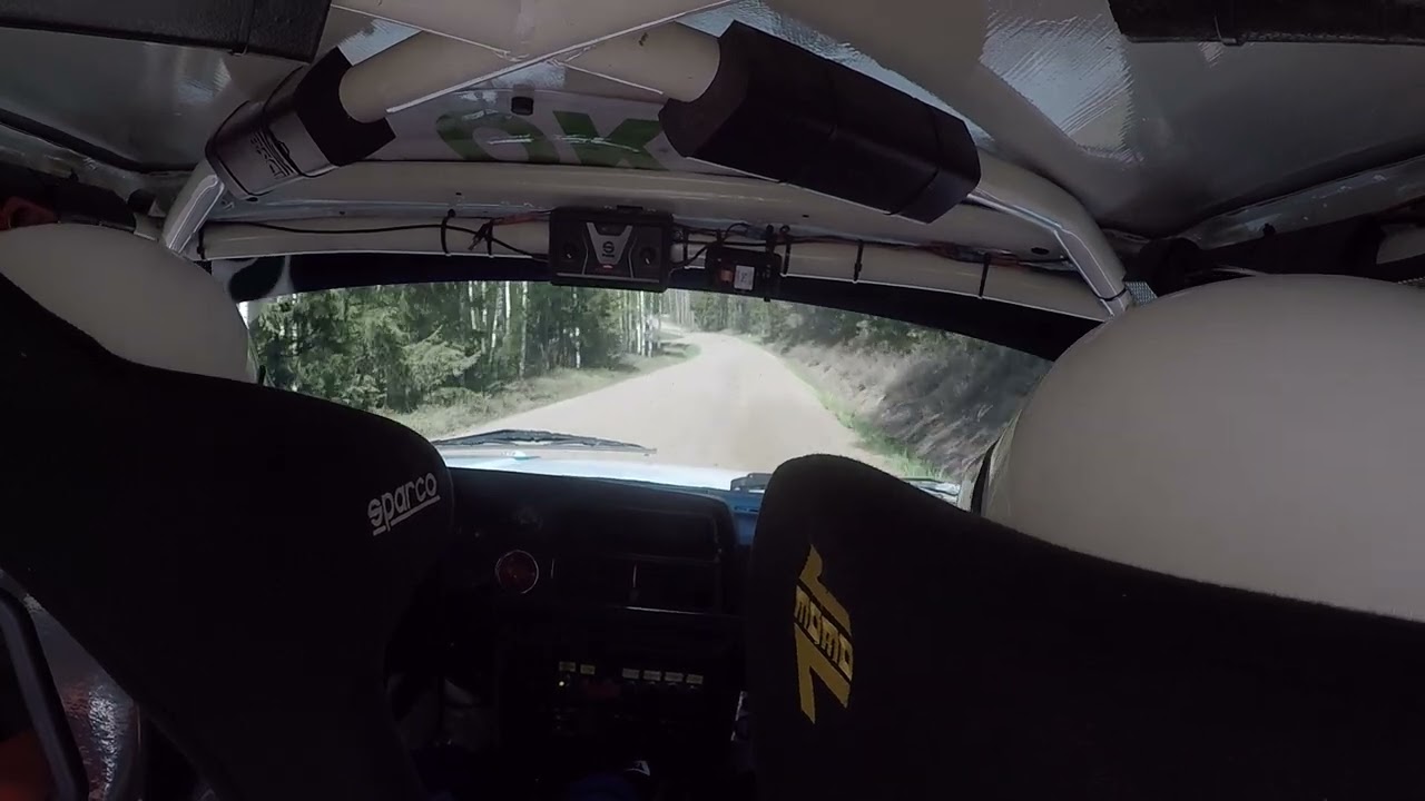 O.K Auto-ralli 2024 Ek2  J.Kanerva Volvo242