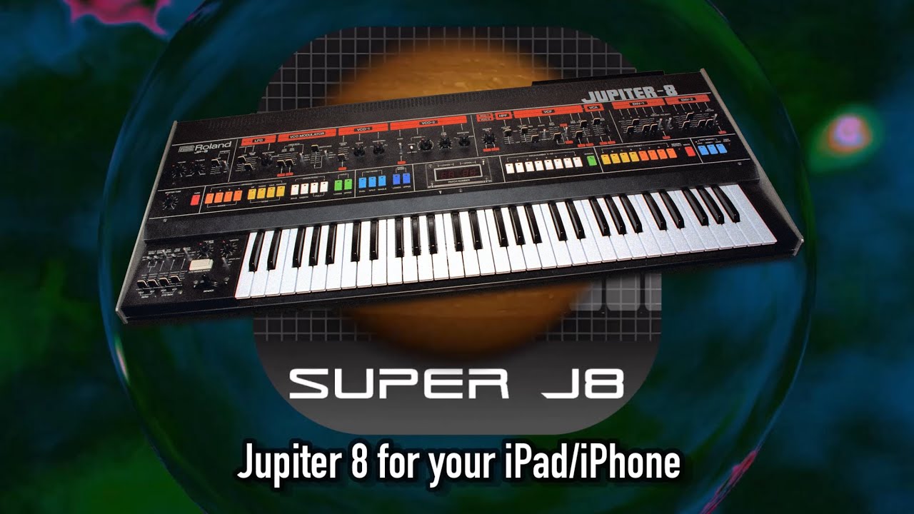 Super J8 - Jupiter 8 for iPad - Tutorial 