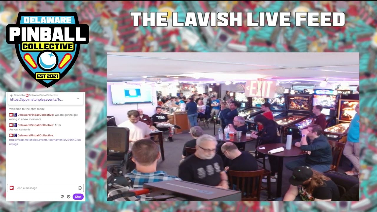 Delaware Pinball Collective Presents - 2026 Delaware Tour Championship Event #1. 80 players. 5 round
