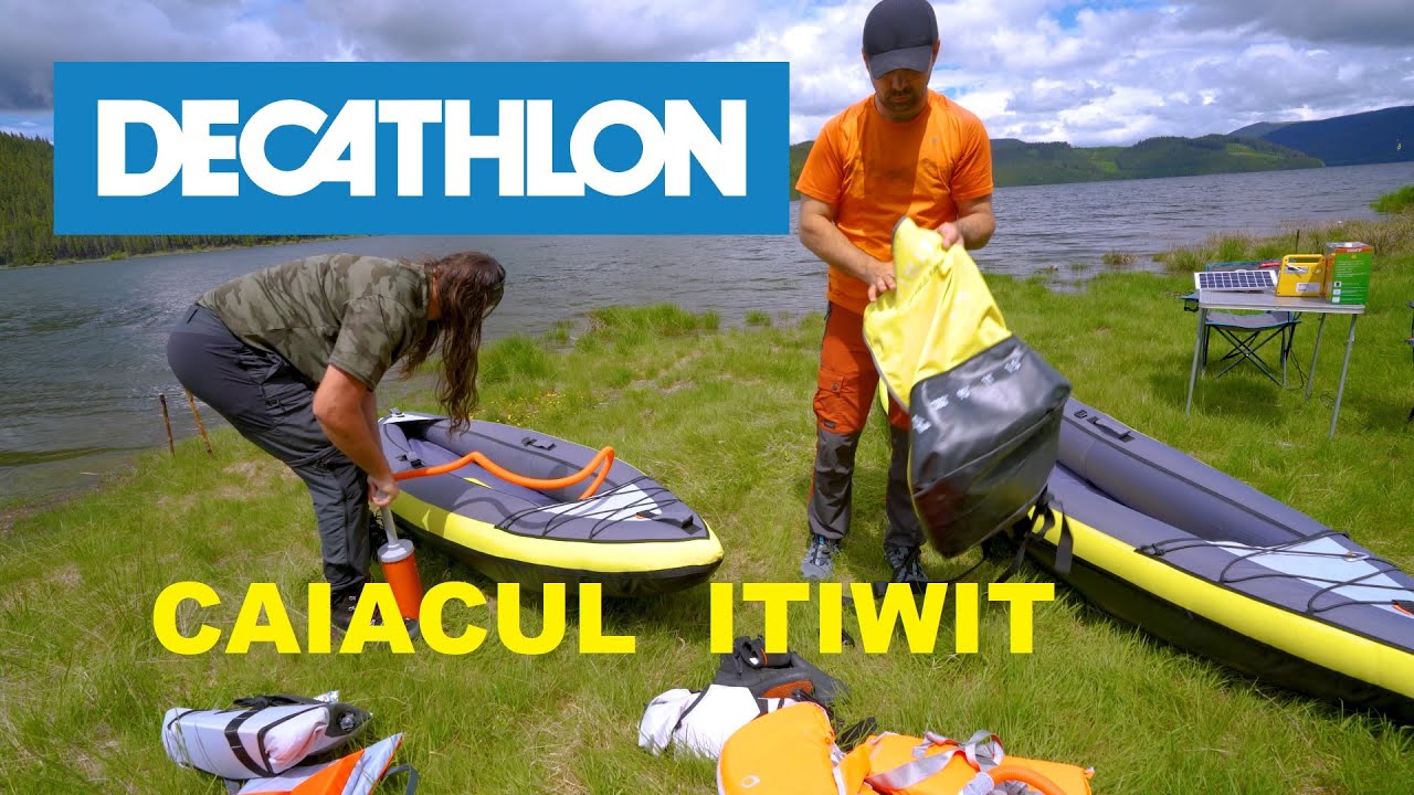 Am montat și testat Caicul Gonflabil ITIWIT de la Decathlon pe apele lacului Vidra