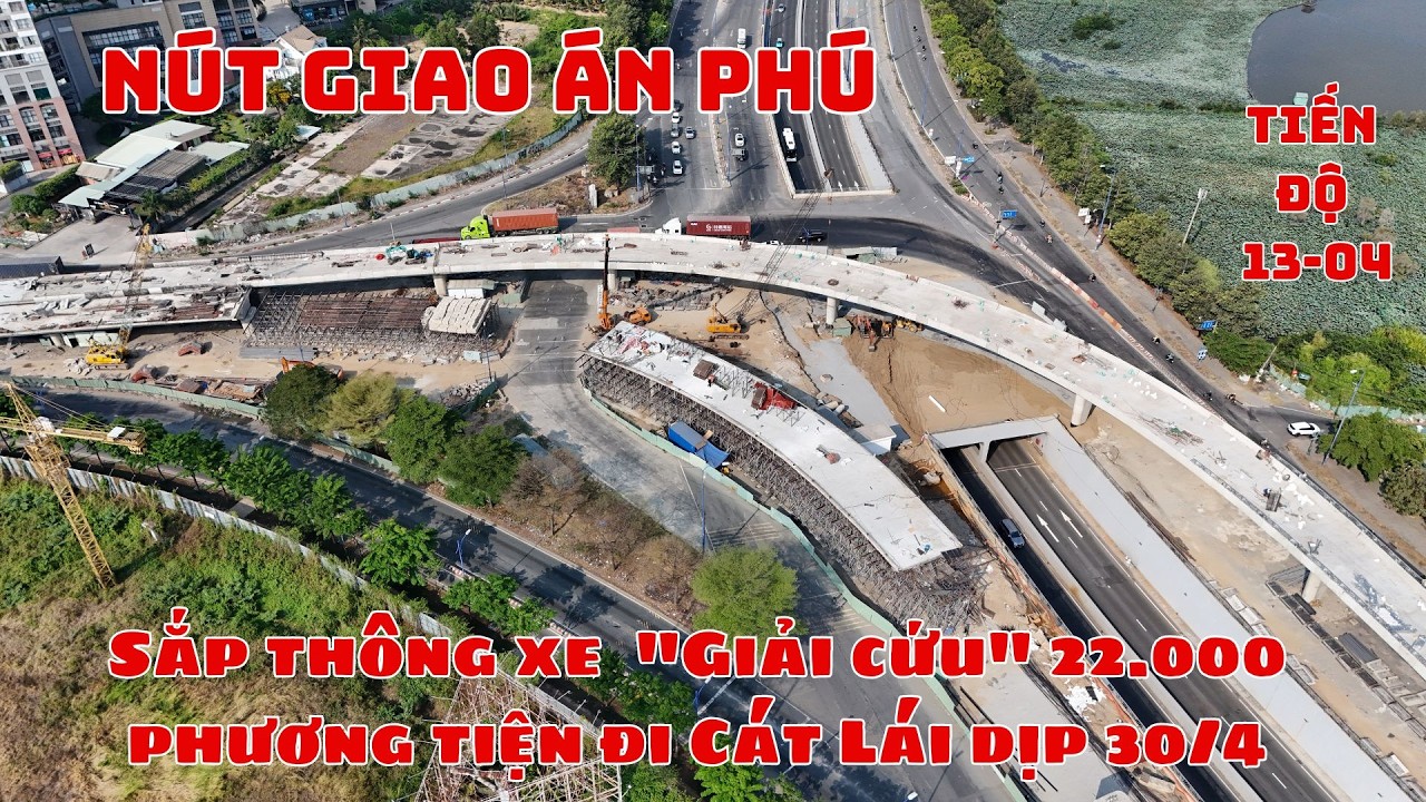 Sắp th&ocirc;ng xe cầu vượt N3 n&uacute;t giao An Ph&uacute;: 