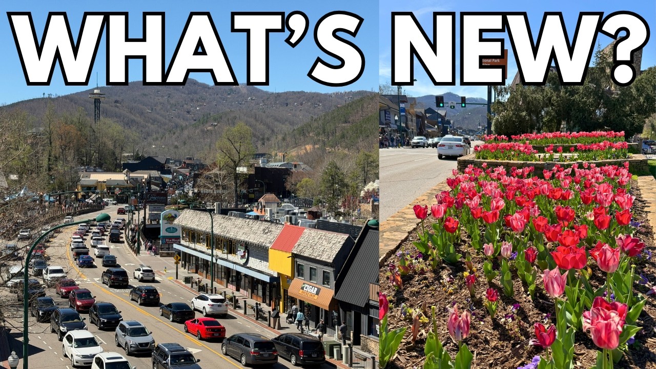 What's NEW in THE SMOKIES This APRIL? Gatlinburg & Pigeon Forge Tour!