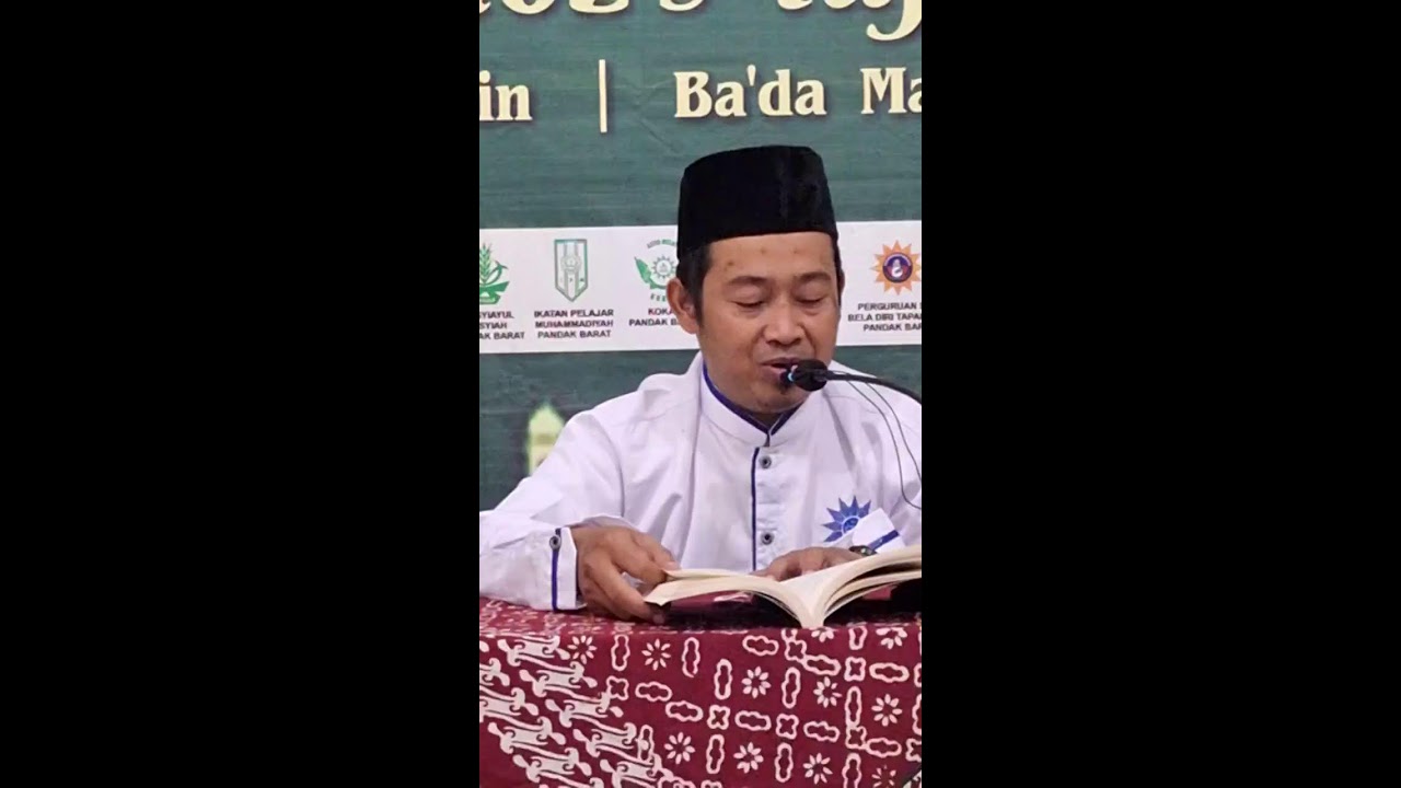 Ustadz Mujiman Di Masjid Al Amin Kalisat(PCM Pandak Barat) Triharjo Pandak Bantul