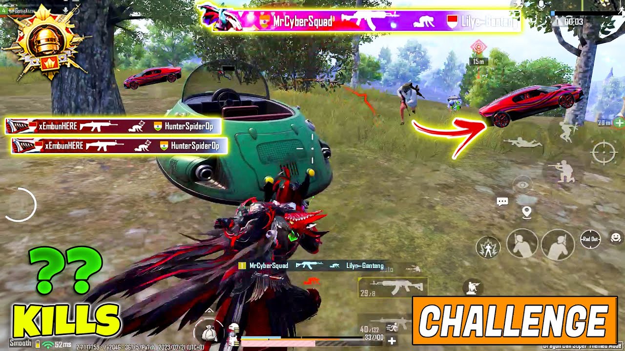 😱 OMG !! MY TEAMMATES DIED 9 TIME BY THE MOST DANGEROUS ENEMIES CHALLENGED BY ME & BLOODRAVEN X-SUIT