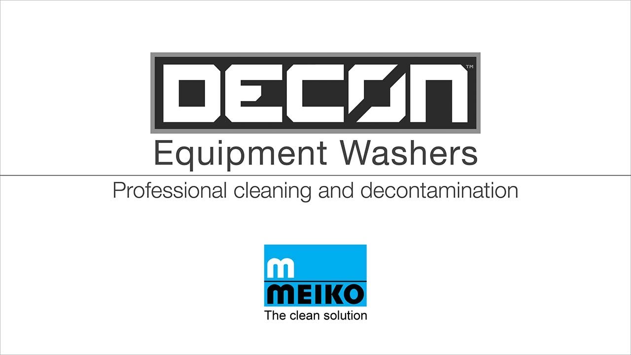 TopClean DECON Series Equipment Washers