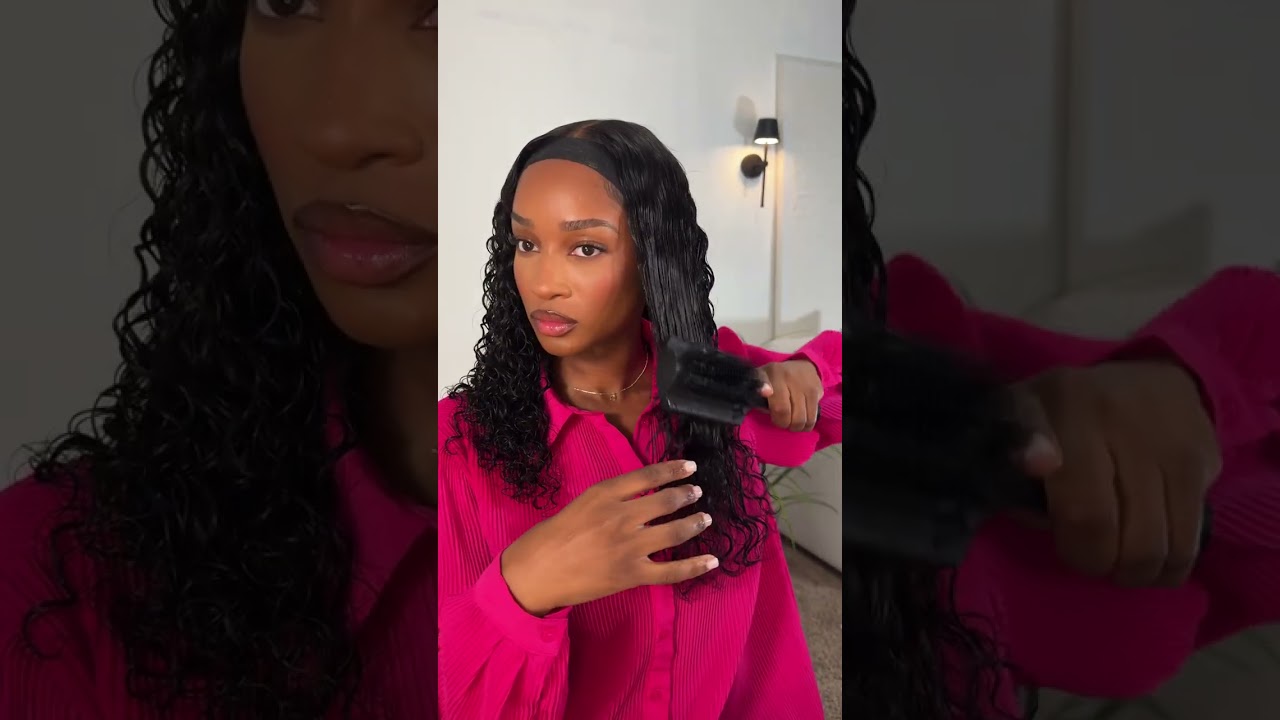 Flawless & Natural Look with Yummy Extensions Raw LAO Lush Curly | Closure Behind the Hairline
